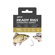 BKK Ready Rig Diamond Sode GD Size 6 0,18mm 70cm 10pcs - Rig