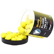 Vitalbaits Pop-Up Nutty Crunch Fluor Yellow 14mm 80g - Pop-up Boilies