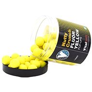 Vitalbaits Pop-Up Nutty Crunch Fluor Yellow 18mm 80g - Pop-up Boilies