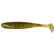 Keitech Easy Shiner, 4.5", 11.4cm, 7.3g, Peach Green FLK, 6pcs - Rubber Bait
