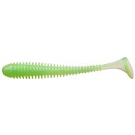 Keitech Swing Impact, 3", 7.6cm, 2g, Lime Chartreuse Glow, 10pcs - Rubber Bait