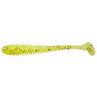 Keitech Swing Impact, 3.5", 8.9cm, 3.2g, Chartreuse Red Flake, 8pcs - Rubber Bait