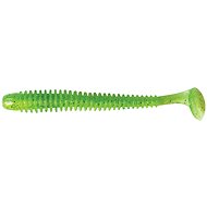 Keitech Swing Impact, 4", 10.2cm, 4.6g, Lime Chartreuse, 8pcs - Rubber Bait