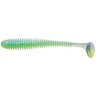 Keitech Swing Impact, 4", 10.2cm, 4.6g, Ice Chartreuse, 8pcs - Rubber Bait