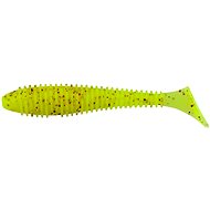 Keitech Swing Impact FAT, 2.8", 7.1cm, 3.5g, Chartreuse Red Flake, 8pcs - Rubber Bait