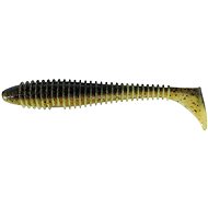 Keitech Swing Impact FAT, 4.3", 10.9cm, 10.3g, Watermelon PP/Yellow, 6pcs - Rubber Bait
