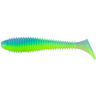 Keitech Swing Impact FAT, 4.3", 10.9cm, 10.3g, Ice Chartreuse, 6pcs - Rubber Bait