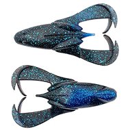 Keitech Noisy Flapper 3,5" 8,9cm 16,3g Black Blue 5pcs - Rubber Bait