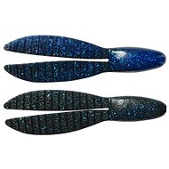 Keitech Flex Chunk 4" 10,2cm 13,5g Black Blue 5pcs - Rubber Bait
