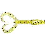 Keitech Little Spider 3" 7,6cm 1,7g Chartreuse Red Flake 8pcs - Rubber Bait