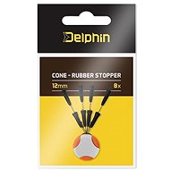 Delphin Stopper Cone Rubber Stopper 8 mm 8 pcs - Stopper (Fishing)