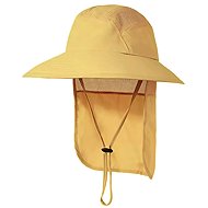 PRONETT XJ5375 Fishing hat with neck protector, beige - Wide-Brimmed Hat