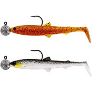 Westin BullTeez 9,5 cm, R 'N R 7 g, Clear Water Mix 6, 2 pcs - Rubber Bait