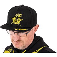 Black Cat Flat Peak Cap Black - Baseball Cap