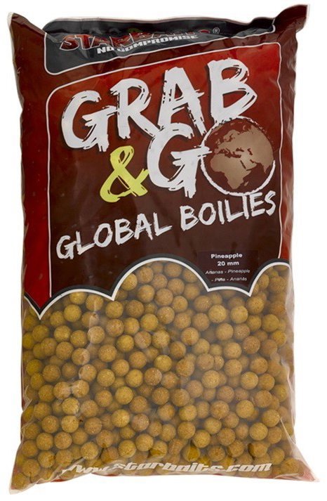Starbaits Global Pineapple 5 kg 20 mm - Boilies