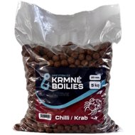 Greyfish Feed boilies Active Chilli/Crab 5 kg 20 mm - Boilies