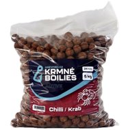 Greyfish Feed boilies Active Chilli/Crab 5 kg 24 mm - Boilies