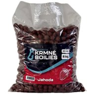 Greyfish Feed boilies Active Strawberry 5 kg 20 mm - Boilies