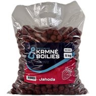 Greyfish Feed boilies Active Strawberry 5 kg 24 mm - Boilies