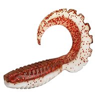 Delphin Twista UVs 10 cm DeadSnow 5 pcs - Rubber Bait