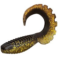 Delphin Twista UVs 10 cm MudGold 5 pcs - Rubber Bait