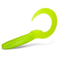 Delphin TwistaX Eeltail UVs 6 cm Greench 5 pcs - Rubber Bait