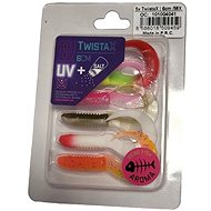 Delphin TwistaX Eeltail UVs 6 cm Mix 5 pcs - Rubber Bait