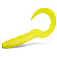 Delphin TwistaX Eeltail UVs 6 cm Yella 5 pcs - Rubber Bait