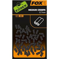 Fox Edges Medium Crimps 0,7 mm, 60 pcs - Crimp Connector