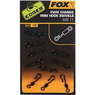 Fox Edges Kwik Change Mini Hook Swivels, size 11, 10 pcs - Swivel