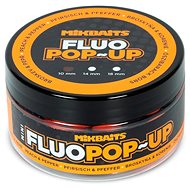 Mikbaits Mini Floating Fluo boilies Peach Pepper 100 ml 10 mm - Pop-up Boilies