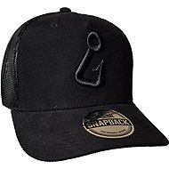 Greyfish with 3D logo, black - Baseball Cap
