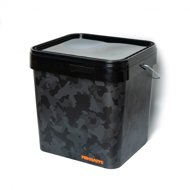 Mikbaits Black Camou 17 l - Bucket