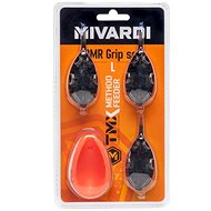 Mivardi Method Feeder set QMR Grip L (30 g + 40 g + 50 g + mould) - Method Feeder