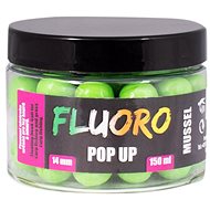 LK Baits Pop-Up Fluoro Boilies Mussel 150 ml 14 mm - Pop-up Boilies
