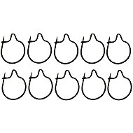Merco Worm Clip 13 mm, 15 × 10 pcs - Worm Hook