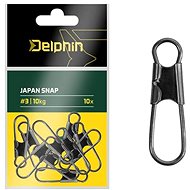 Delphin Japan snap Size 2 8kg 10pcs - Snap Hook