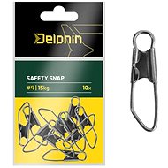 Delphin Safety snap Size 0 5kg 10pcs - Snap Hook