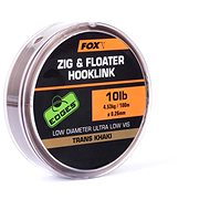 Fox Zig and Floater Hooklink Trans Khaki 100 m, 0,26 mm, 10 lb - Fishing Line