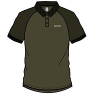 Sonik Raglan Polo Green - Tričko