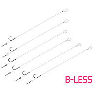 Delphin FLR Sting B-LESS 8 cm 0,22 mm Size 6 Sting 5 mm 6 pcs - Rig