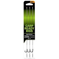 FOX Carp Ready Rigs Wide Gape Barbless 20 lbs Size 6 3 pcs - Rig