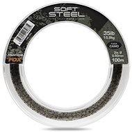 FOX Soft Steel Leader Fleck Camo, 100 m, 0,50 mm, 15,9 kg - Fishing Line