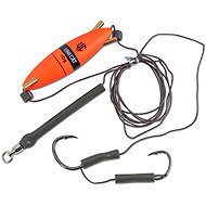 Saenger Uni Cat Leader Power Rattle Hair Rig SX-67 4/0 + 2/0 - Rig