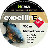 Sema Method Feeder Teflon 300m Grey 0.22mm - Fishing Line