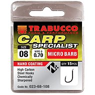 Trabucco háčky Carp Specialist Micro Barb velikost 14, 15 ks - Fish Hook
