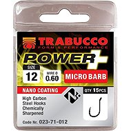 Trabucco háčky Power Micro Barb velikost 15, 15 ks - Fish Hook