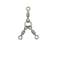 Vagner treble size 1/0+5, 180 kg, 2 pcs - Swivel