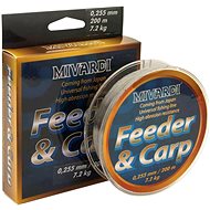 Mivardi Carp&feeder 200 m, 0,255 mm, 7,2 kg - Fishing Line