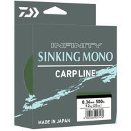 Daiwa Infinity Sinking Mono Olive 500 m, 0,285 mm - Fishing Line